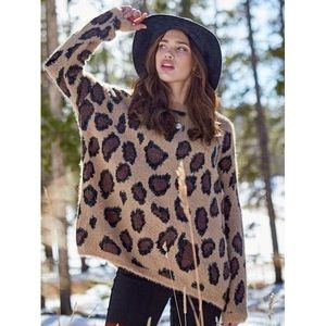 Altar’d State Cheetah Sweater M/L